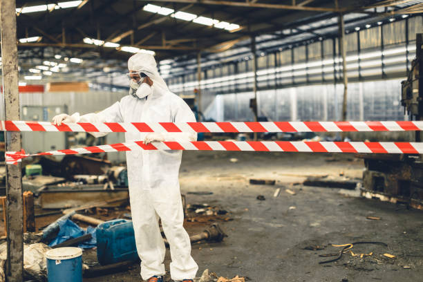 Professional Hoarding Cleanup technician working in Knightstown, IN